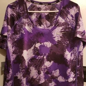 2XL Nike Womens Plus Size Short Sleeve Dry-Fit Top